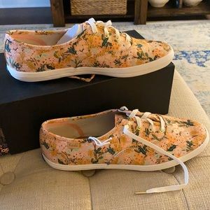 Keds with Rifle Paper Co print